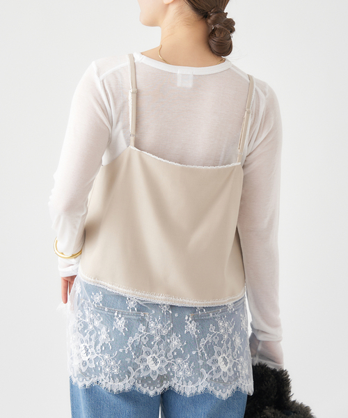 追加2》リヨセルカシミヤロングTシャツ（Tシャツ/カットソー）｜IENA