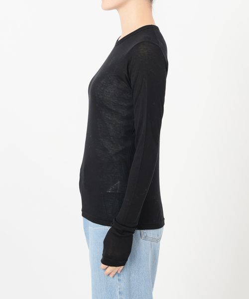 追加2》リヨセルカシミヤロングTシャツ（Tシャツ/カットソー）｜IENA