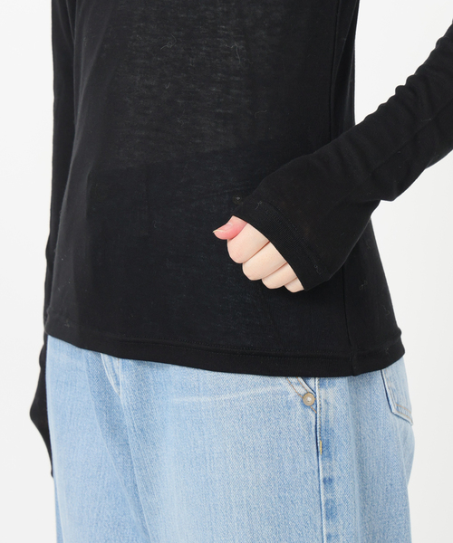 追加2》リヨセルカシミヤロングTシャツ（Tシャツ/カットソー）｜IENA