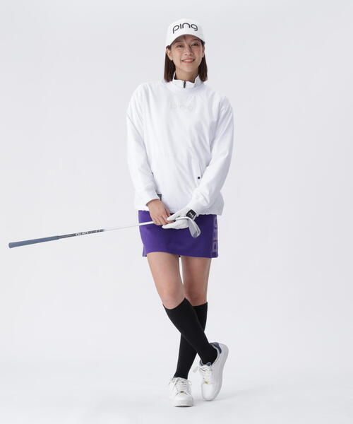 PING(ピン)の「【PING APPAREL】ツインレイヤードアウター <GOLD> (LADIES)(ブルゾン・レディース・ブラック/グレー/イエロー/ホワイト・S/M/LL/L)」の7枚目の写真
