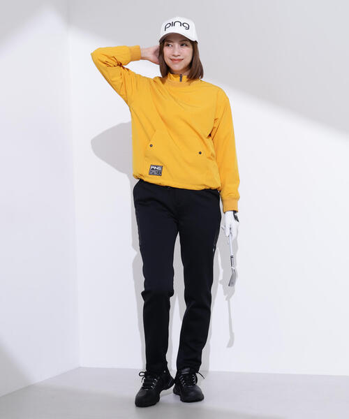 PING(ピン)の「【PING APPAREL】ツインレイヤードアウター <GOLD> (LADIES)(ブルゾン・レディース・ブラック/グレー/イエロー/ホワイト・S/M/LL/L)」の16枚目の写真