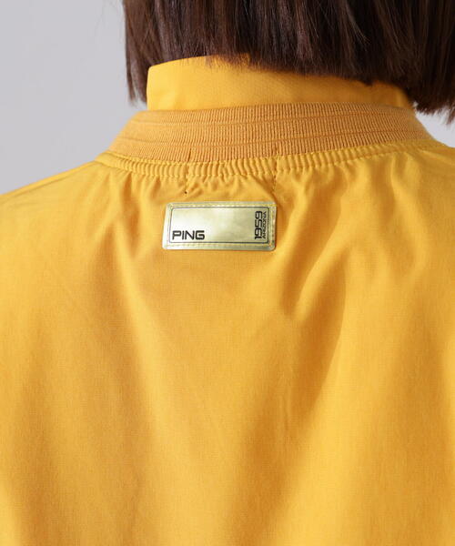 PING(ピン)の「【PING APPAREL】ツインレイヤードアウター <GOLD> (LADIES)(ブルゾン・レディース・ブラック/グレー/イエロー/ホワイト・S/M/LL/L)」の20枚目の写真