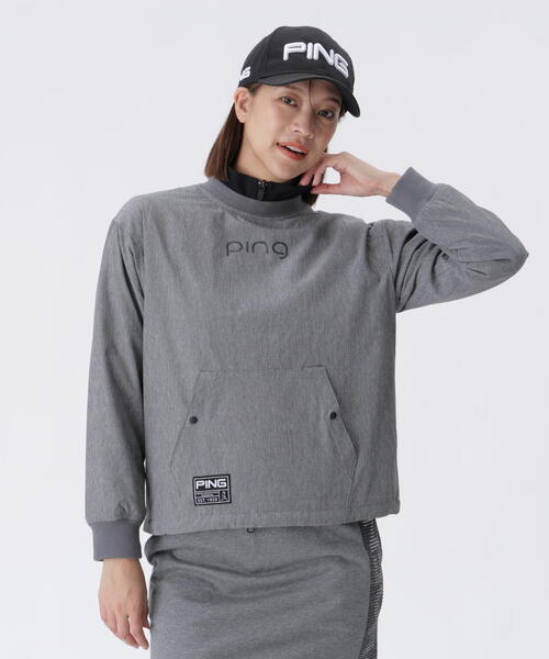 PING(ピン)の「【PING APPAREL】ツインレイヤードアウター <GOLD> (LADIES)(ブルゾン・レディース・ブラック/グレー/イエロー/ホワイト・S/M/LL/L)」の1枚目の写真