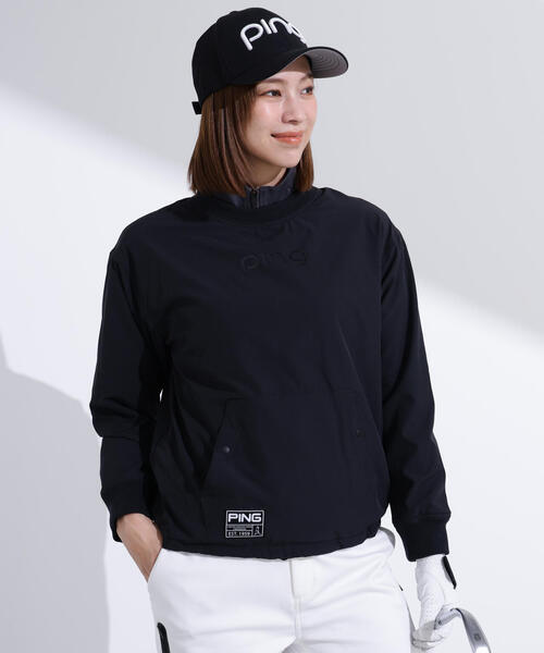 PING(ピン)の「【PING APPAREL】ツインレイヤードアウター <GOLD> (LADIES)(ブルゾン・レディース・ブラック/グレー/イエロー/ホワイト・S/M/LL/L)」の3枚目の写真