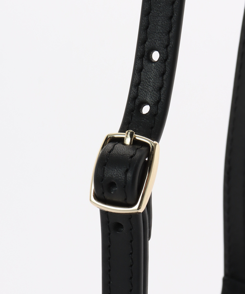 manipuri（マニプリ）の「【MANIPURI/マニプリ】ベッチュウ レザーショルダーS：バッグ（ショルダーバッグ・レディース・ブラック/ブラウン・FREE）」の7枚目の写真