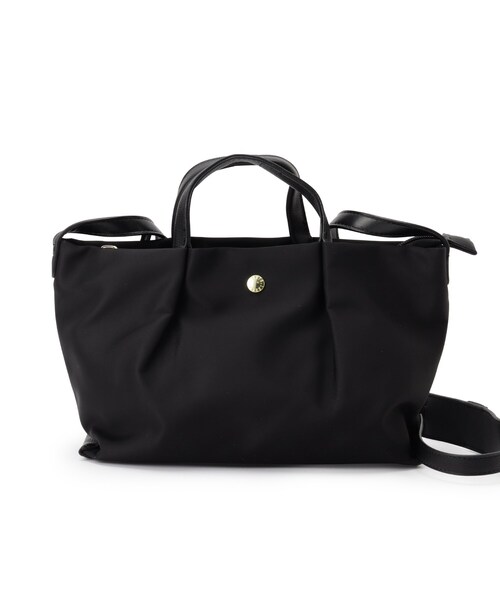ESPERANZA(エスペランサ)の「肩楽 2WAYミニショルダーギャザーバッグ(ショルダーバッグ・レディース・ブラック系8/ライトパープル/ブラウン系8/ベージュ系8・FREE)」の18枚目の写真