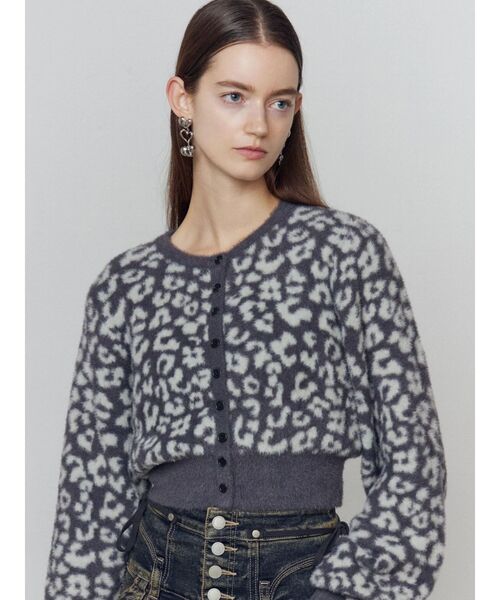 EMODA（エモダ）の「シャギーツインセット（その他トップス・レディース・ブラック/アイボリー/グレー/ブラウン・FREE）」の4枚目の写真