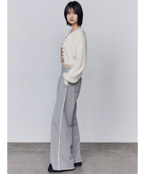 EMODA（エモダ）の「シャギーツインセット（その他トップス・レディース・ブラック/アイボリー/グレー/ブラウン・FREE）」の21枚目の写真