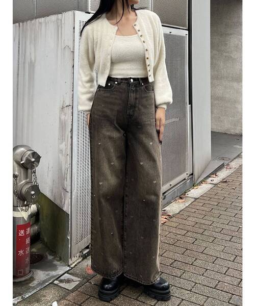 EMODA（エモダ）の「シャギーツインセット（その他トップス・レディース・ブラック/アイボリー/グレー/ブラウン・FREE）」の20枚目の写真