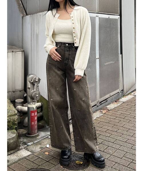 EMODA（エモダ）の「シャギーツインセット（その他トップス・レディース・ブラック/アイボリー/グレー/ブラウン・FREE）」の19枚目の写真