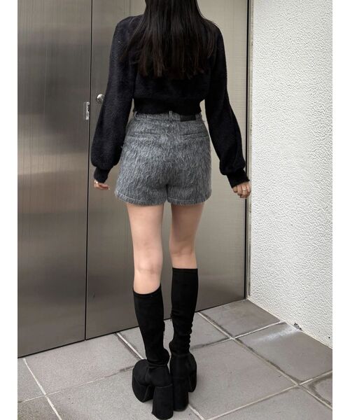 EMODA（エモダ）の「シャギーツインセット（その他トップス・レディース・ブラック/アイボリー/グレー/ブラウン・FREE）」の13枚目の写真