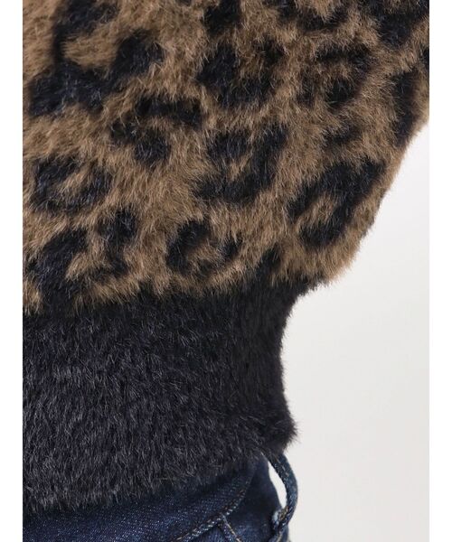 EMODA（エモダ）の「シャギーツインセット（その他トップス・レディース・ブラック/アイボリー/グレー/ブラウン・FREE）」の7枚目の写真