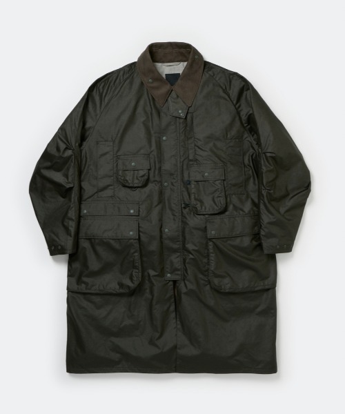 DAIWA PIER39（ダイワピア39）の「DAIWA PIER39 TECH BRITISH HUNTER COAT BJ-42025W（その他アウター・メンズ・ブラック/オリーブ・X-LARGE/LARGE/MEDIUM/SMALL）」の2枚目の写真