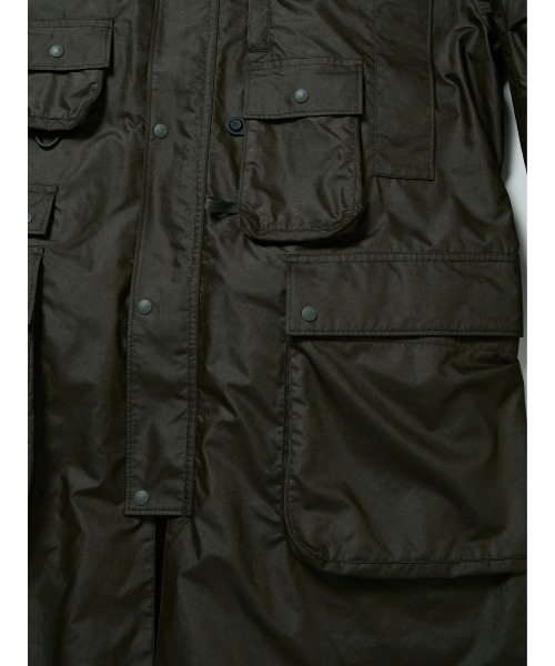 DAIWA PIER39（ダイワピア39）の「DAIWA PIER39 TECH BRITISH HUNTER COAT BJ-42025W（その他アウター・メンズ・ブラック/オリーブ・X-LARGE/LARGE/MEDIUM/SMALL）」の6枚目の写真