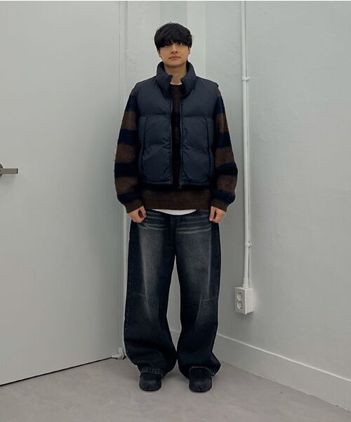 Millo Archive（ミロ アーカイブ）の「ルーズストレートデニムパンツ[ブラック]（デニムパンツ・メンズ・その他・MEDIUM/LARGE/X-LARGE）」の20枚目の写真