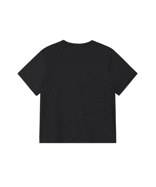 ROCKCAKE(ロックケーキ)の「Heart Graphic Logo Top - Charcoal(Tシャツ/カットソー・レディース・その他・SMALL)」の6枚目の写真