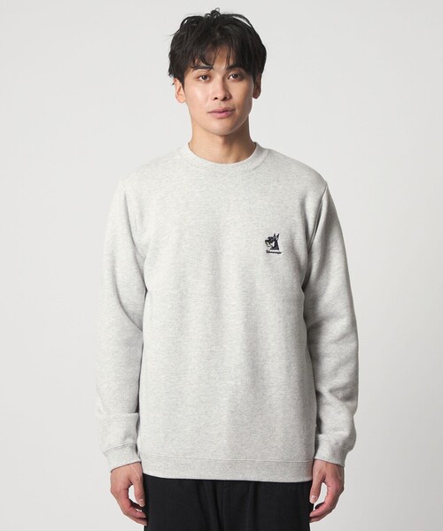 A DAY IN THE LIFE UNITED ARROWS(アデイインザライフユナイテッドアローズ)の「ドッグ エンブロイダリー リラックススウェット<A DAY IN THE LIFE>(スウェット・メンズ・ベージュ/ライトグレー/ブラック・L/M)」の7枚目の写真