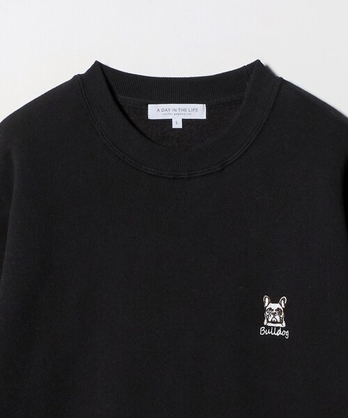 A DAY IN THE LIFE UNITED ARROWS(アデイインザライフユナイテッドアローズ)の「ドッグ エンブロイダリー リラックススウェット<A DAY IN THE LIFE>(スウェット・メンズ・ベージュ/ライトグレー/ブラック・L/M)」の19枚目の写真