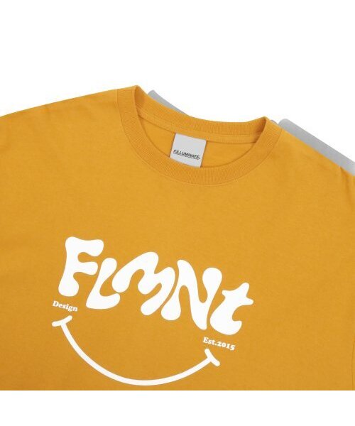 F.ILLUMINATE(フィルミネイト)の「オーバーサイズビームロゴTシャツ-マスタード(Tシャツ/カットソー・レディース・その他・X-LARGE/MEDIUM/LARGE)」の5枚目の写真