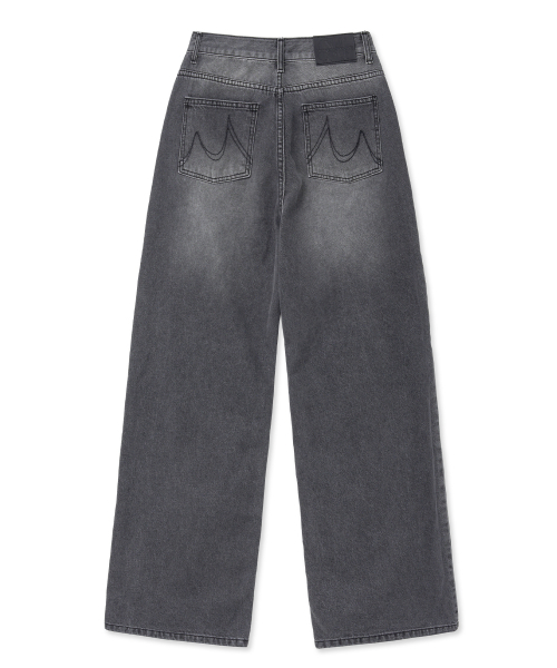 Midnight Move(ミッドナイトムーブ)の「cut sl pants (black)(デニムパンツ・レディース・その他・MEDIUM/SMALL)」の3枚目の写真