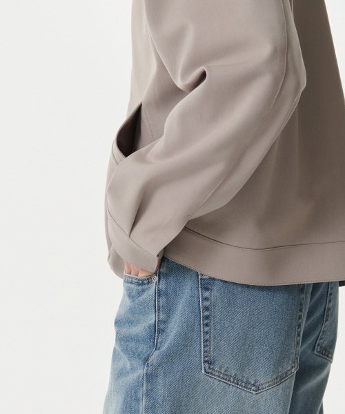 MUSINSA STANDARD（ムシンサスタンダード）の「リラックスドミニマルジャケット[ライトベージュ]（ブルゾン・メンズ・その他・XX-LARGE/LARGE/MEDIUM/X-LARGE）」の6枚目の写真
