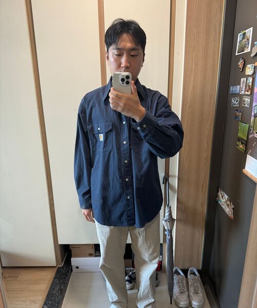 MUSINSA STANDARD（ムシンサスタンダード）の「ワンタックレギュラーフィットチノパンツ【ライトベージュ】（その他パンツ・メンズ・その他・40/38/33/26/27/28/29/42/36/34/32/30/31）」の8枚目の写真