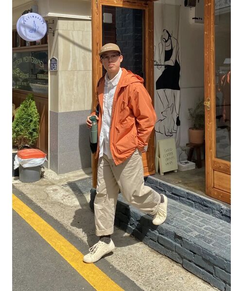 MUSINSA STANDARD（ムシンサスタンダード）の「ワンタックレギュラーフィットチノパンツ【ライトベージュ】（その他パンツ・メンズ・その他・40/38/33/26/27/28/29/42/36/34/32/30/31）」の10枚目の写真