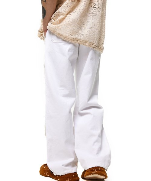 RSSC(アールエスエスシー)の「LAYERD DESTROYED DENIM PANTS - IVORY/WHITE(その他パンツ・レディース・その他・1/2)」の13枚目の写真