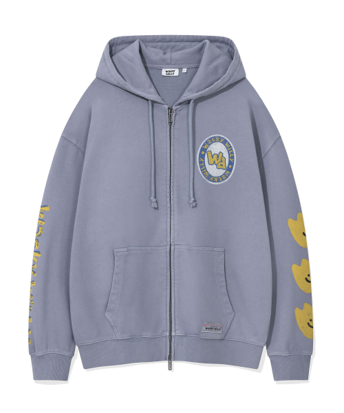 Wacky WiLLy(ワッキーウィリー)の「キキトリプルダイングフードジップアップブルー(パーカー・レディース・その他・SMALL/MEDIUM/LARGE/X-LARGE)」の2枚目の写真