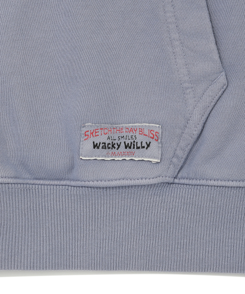 Wacky WiLLy(ワッキーウィリー)の「キキトリプルダイングフードジップアップブルー(パーカー・レディース・その他・SMALL/MEDIUM/LARGE/X-LARGE)」の9枚目の写真