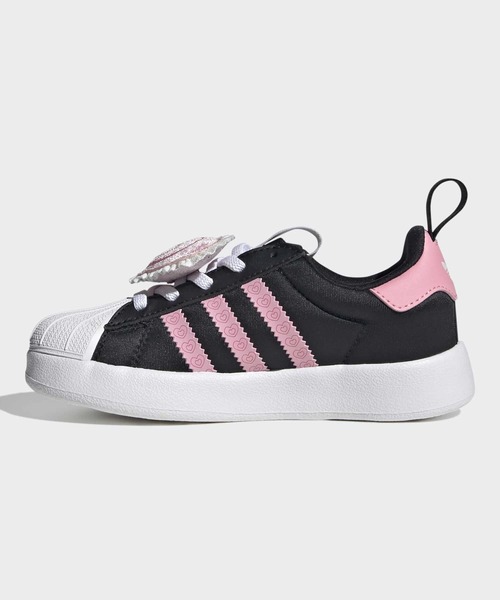adidas Originals（アディダスオリジナルス）の「アディダス ディズニー Adifom スーパースター 360 / Adidas Disney Adifom Superstar 360 / アディダスオリジナルス adidas Originals（スニーカー・キッズ・ブラック×ピンク・17.0cm/18.0cm/19.0cm/20.0cm/21.0cm）」の4枚目の写真