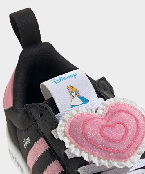 adidas Originals（アディダスオリジナルス）の「アディダス ディズニー Adifom スーパースター 360 / Adidas Disney Adifom Superstar 360 / アディダスオリジナルス adidas Originals（スニーカー・キッズ・ブラック×ピンク・17.0cm/18.0cm/19.0cm/20.0cm/21.0cm）」の5枚目の写真