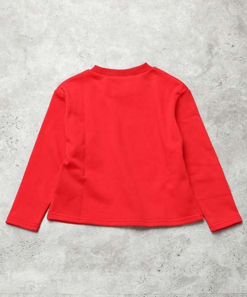 la poche biscuit（ラポシェビスキュイ）の「レースうさぎトレーナー（裏毛）（スウェット・キッズ・パープル/レッド・130/120/110/100/90/80）」の8枚目の写真