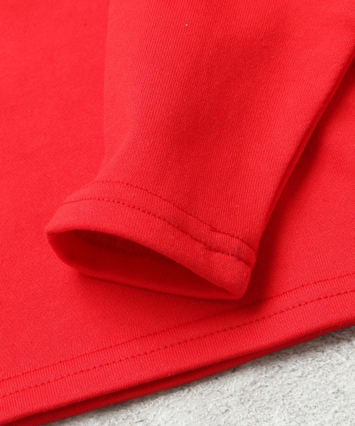 la poche biscuit（ラポシェビスキュイ）の「レースうさぎトレーナー（裏毛）（スウェット・キッズ・パープル/レッド・130/120/110/100/90/80）」の4枚目の写真