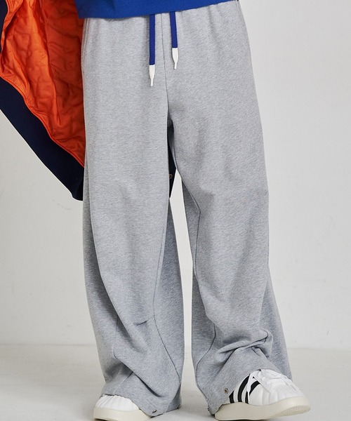 SeeSew(シーソー)の「【UNISEX】PANEL LINE SWEAT PANTS/パネルラインスウェットパンツ(スウェットパンツ・メンズ・グレー/ブラウン・M/L)」の14枚目の写真