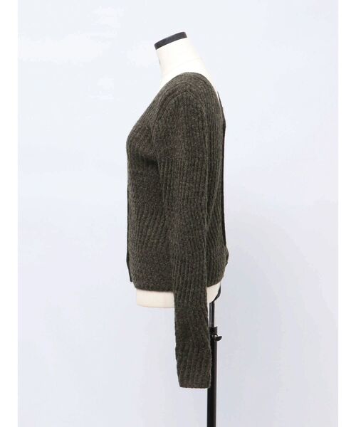 VEQUM（VEQUM）の「【VEQUM】WAVING V NECK KNIT（ニット/セーター・レディース・ブラウン/グレー/ブルー・FREE）」の9枚目の写真