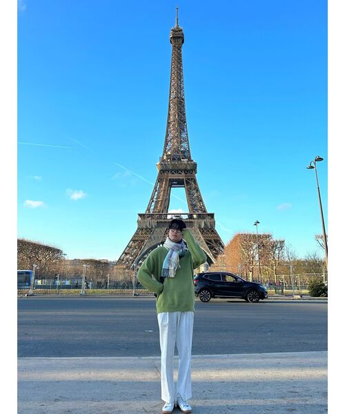 DRAW FIT（ドローフィット）の「ワイドバンディングチノパンツ[オフホワイト]（その他パンツ・メンズ・その他・MEDIUM/LARGE/X-LARGE）」の2枚目の写真