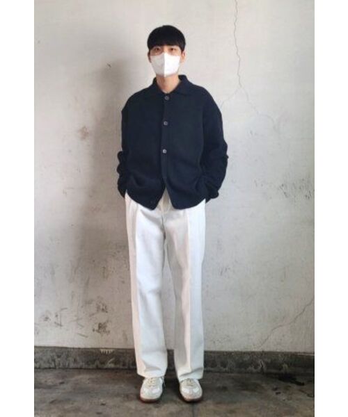 DRAW FIT（ドローフィット）の「ワイドバンディングチノパンツ[オフホワイト]（その他パンツ・メンズ・その他・MEDIUM/LARGE/X-LARGE）」の11枚目の写真