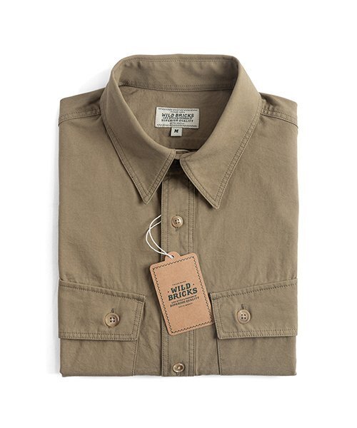 WILD BRICKS(ワイルドブリックス)の「LW MILITARY PULLOVER SHIRT (olive)(シャツ/ブラウス・メンズ・その他・MEDIUM/X-LARGE/LARGE)」の9枚目の写真