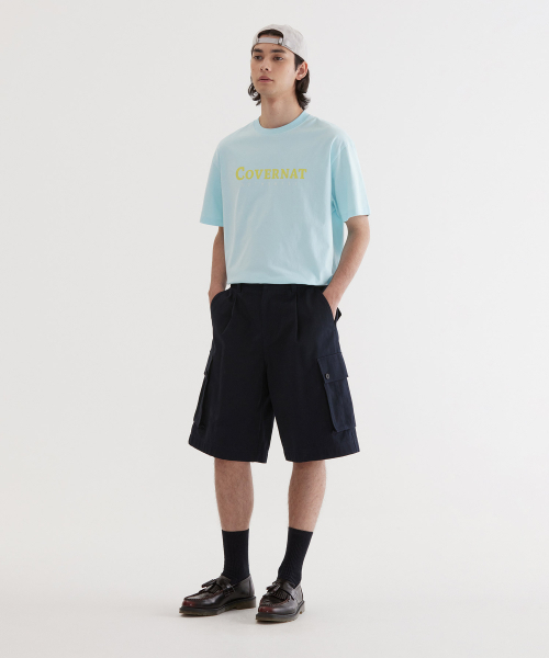 COVERNAT(カバーナット)の「センターアセンティックTシャツ Sky Blue(Tシャツ/カットソー・レディース・その他・X-SMALL/SMALL/MEDIUM/LARGE/X-LARGE/XX-LARGE)」の11枚目の写真