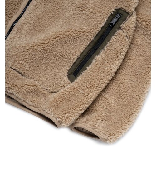 LORES(ロアス)の「Sherpa Fleece Jacket - Beige(その他アウター・レディース・その他・MEDIUM/LARGE)」の3枚目の写真