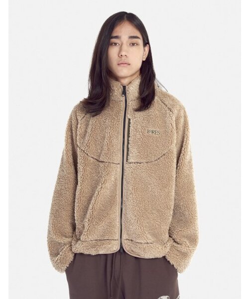 LORES(ロアス)の「Sherpa Fleece Jacket - Beige(その他アウター・レディース・その他・MEDIUM/LARGE)」の5枚目の写真
