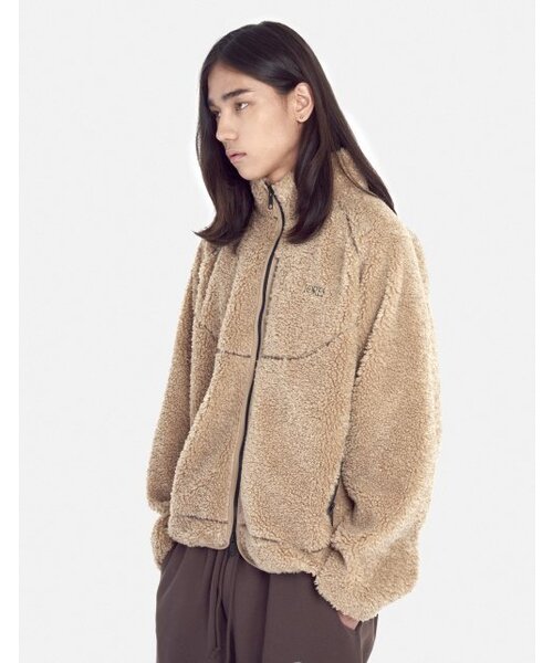 LORES(ロアス)の「Sherpa Fleece Jacket - Beige(その他アウター・レディース・その他・MEDIUM/LARGE)」の6枚目の写真