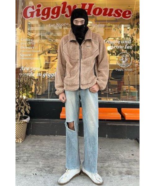 LORES(ロアス)の「Sherpa Fleece Jacket - Beige(その他アウター・レディース・その他・MEDIUM/LARGE)」の13枚目の写真