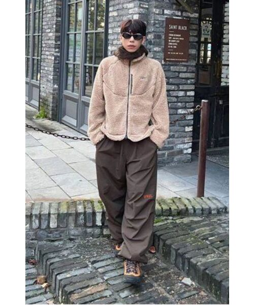 LORES(ロアス)の「Sherpa Fleece Jacket - Beige(その他アウター・レディース・その他・MEDIUM/LARGE)」の14枚目の写真