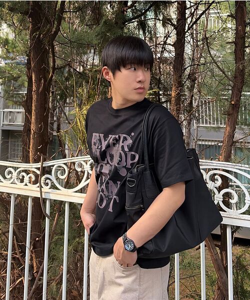 NOUN(ノウン)の「wide curved denim pants (sand beige)(デニムパンツ・メンズ・その他・0/1/2)」の7枚目の写真