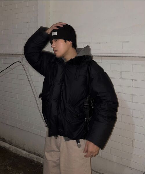 NOUN(ノウン)の「wide curved denim pants (sand beige)(デニムパンツ・メンズ・その他・0/1/2)」の15枚目の写真