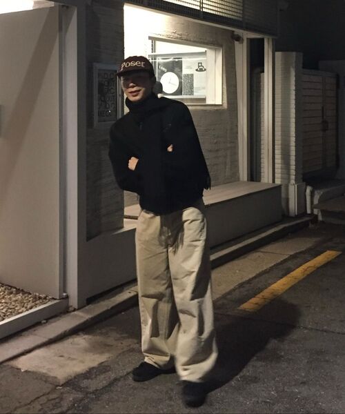 NOUN(ノウン)の「wide curved denim pants (sand beige)(デニムパンツ・メンズ・その他・0/1/2)」の16枚目の写真
