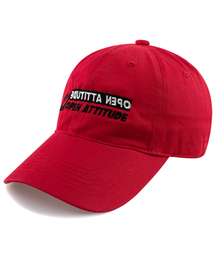 OPEN ATTITUDE（オープンアティチュード）の「MIRROR BALL CAP-LIGHT RED（キャップ）」