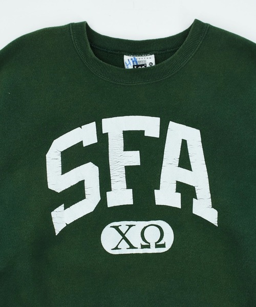 VINTAGE（ヴィンテージ）の「【USED】90’s Lee “SFA” リバースタイプ スウェット USA製（スウェット・メンズ・グリーン・X-LARGE）」の2枚目の写真